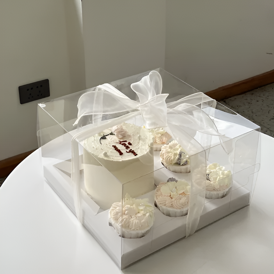 Caja Bento Cake y Cupcakes