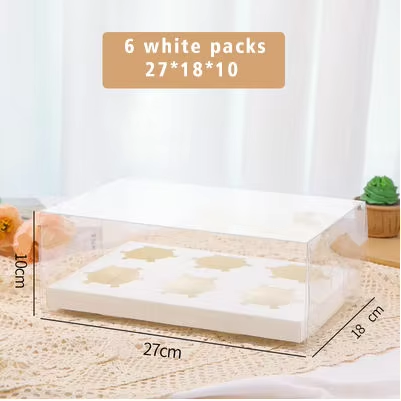 Caja Cupcakes Transparente